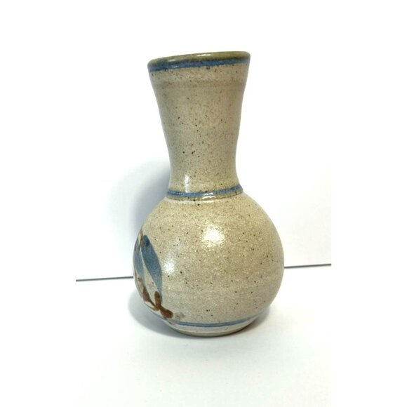 Vintage Cannie Ridge Harcourt Pottery Vase Carafe Australian Hand Thrown Clay - Picture 5 of 8